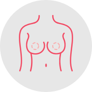 Reshape and resize the nipples