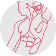 Delivers external stimulation to targeted muscle groups